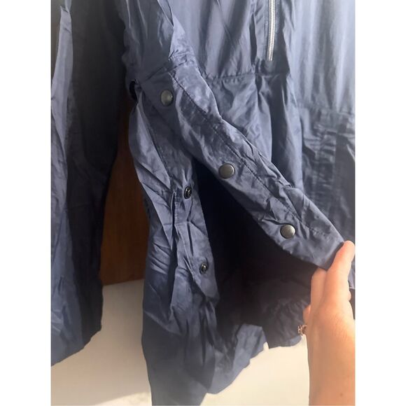 Smartwool Navy Blue Merino Sport Ultra Light Anorak Pullover Jacket Size Medium - Picture 3 of 7